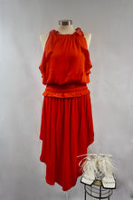 Load image into Gallery viewer, In The Office Dress - The Orange-Red Dress
