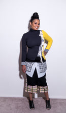 Load image into Gallery viewer, It&#39;s Levels | 3 Layer Skirt | Green/Yellow Plaid
